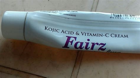 Kojic Acid And Vitamin C Cream Use First YouTube