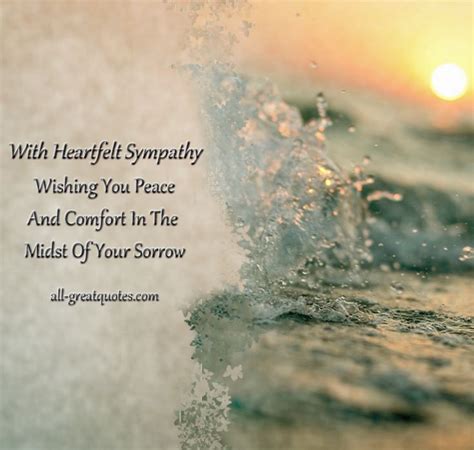 Heartfelt Quotes Of Sympathy Quotesgram