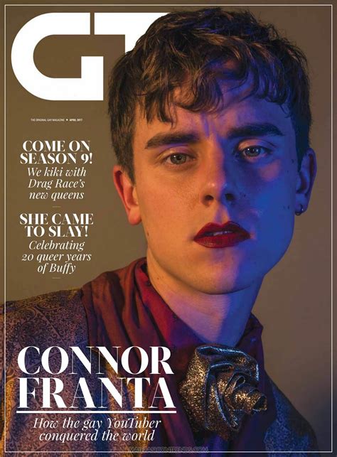 Connor Franta Para Gay Times Magazine Por Jallell Shirtcliff