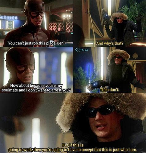 Soulmates Part 1 2 Barry Struggles To Come To Terms With The Fact His Soulmate Is Leonard Snart