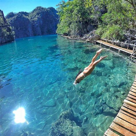 Kayangan Lake Island Hopping In The Philippines Palawan