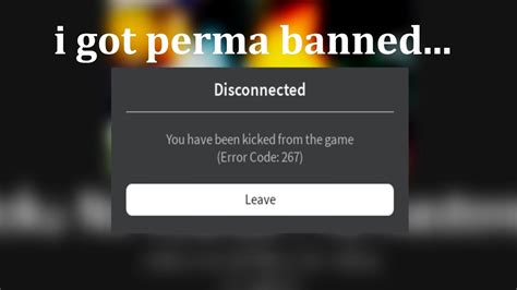 I Got Perma Banned On Boku No Roblox Reason Youtube