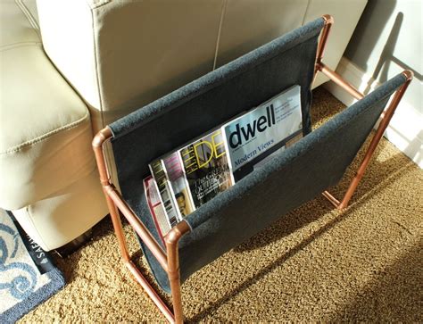 Chic Diy Copper Magazine Holder How To Make This Surprisingly Easy Piece