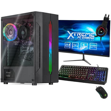 Computadora Xtreme Pc Gaming Color Negro Amd Radeon Vega Renoir Ryzen 5