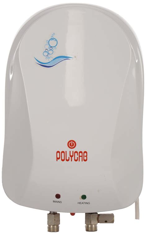 Polycab Eterna 3 Liter Instant Water Heater White Instant Water