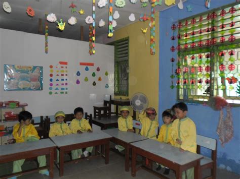 Dekorasi cat dinding kamar hitam putih 5. TK Muslimat NU Khoirunnisa: Suasana Pembelajaran di Kelas