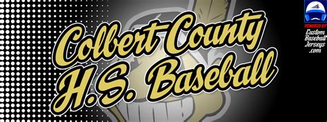 Colbert County High School Indians Custom Pinstripe Baseball Jerseys