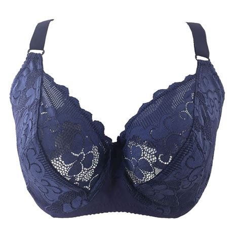 Large Size Bras For Women Sexy Unlined Full Cup Floral Bralette Gilrs Soft Lace Push Up