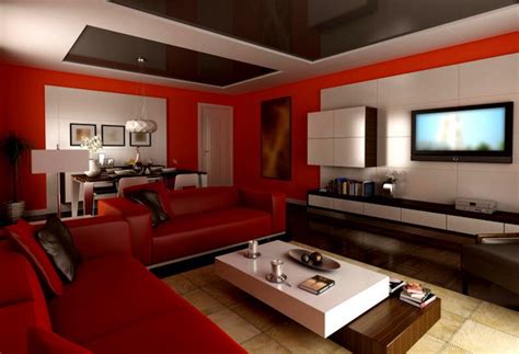 45 Home Interior Design With Red Decorating Inspiration