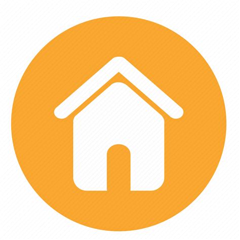 Home Apartment Building Homepage House Office Round Icon
