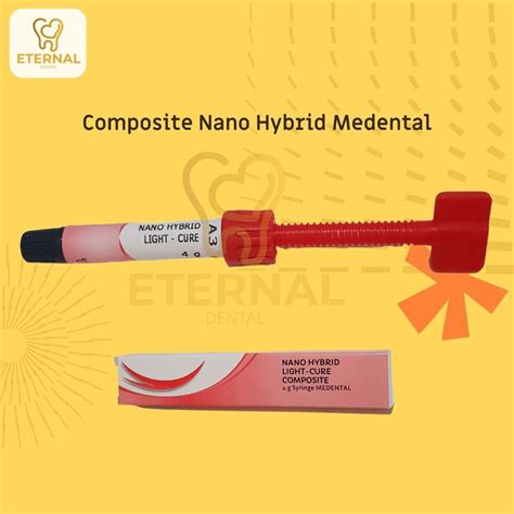 Jual Eternal Dental Composite Nano Hybrid Medental Tambalan Lem Gigi Shopee Indonesia