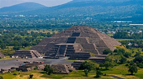 Pyramid Of The Sun At Teotihuacan Mexico Birthplace Of The Gods