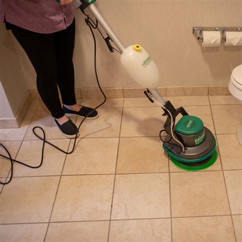 Bissell Big Green Commercial Easy Motion 13inw Floor Scrubber And
