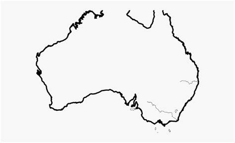 Australia Map Outline Clipart Best Images