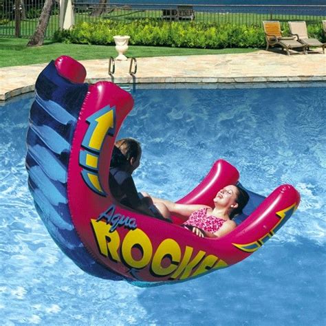 aqua rocker fun float cool pool floats pool toys inflatable pool toys