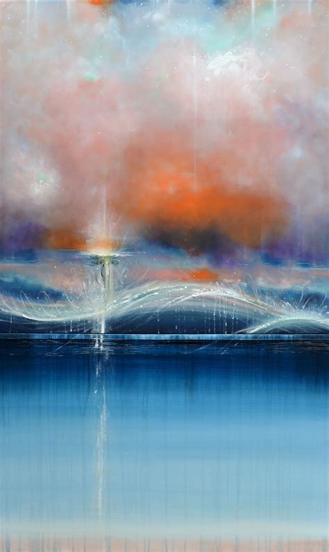 Between Tomorrow Painting By Nancyanne Cowell 2015 16 60 X 36