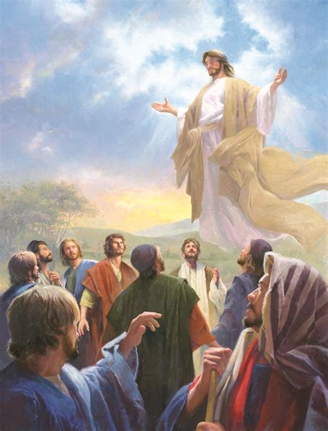 Jesus Ascended Into Heaven