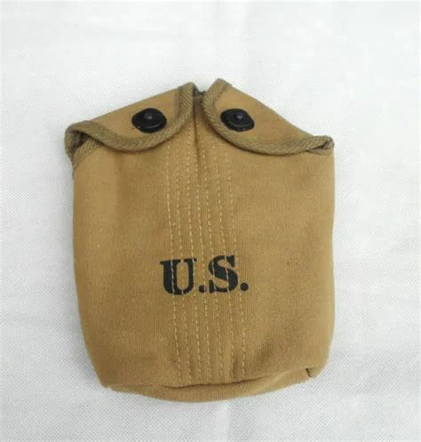 Wwii Ww2 Us Army Soldier M1910 Canteen Cover Military Classical Repro