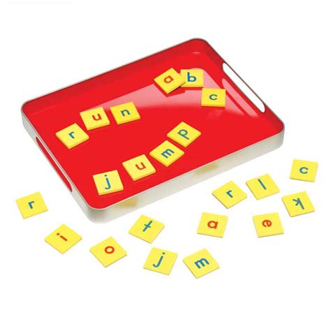 Magnetic Letter Tiles And Magtivity Tins 6 Student Set