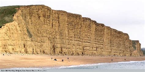 Bridport Sands East Cliff West Bay Dorset Geology By Ian West