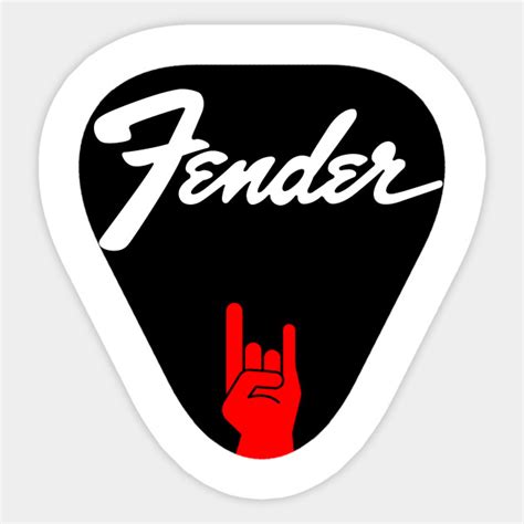 Fender Guitars Fender Sticker Teepublic