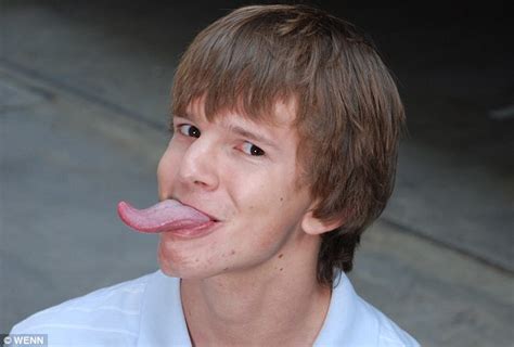 Pictured The Man With The Longest Tongue In America
