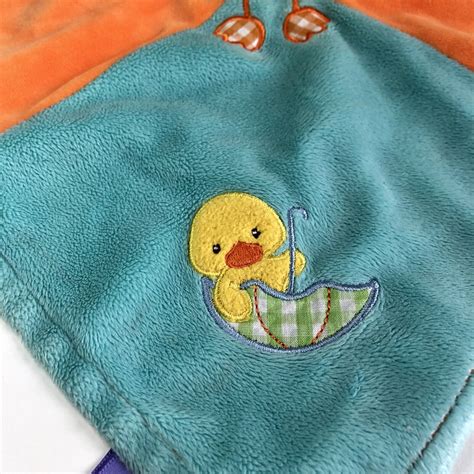 Mary Meyer Baby Taggies Chick Duck Lovey Security Blanket Signature