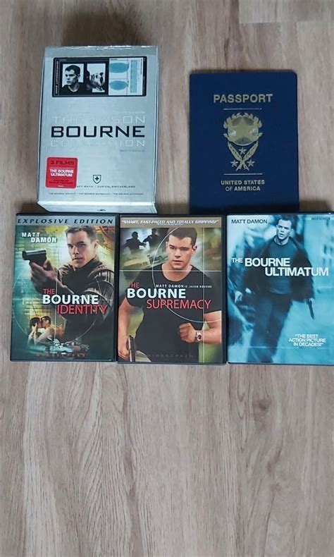 7 Jason Bourne Dvd Box Set Hobbies And Toys Music And Media Cds And Dvds