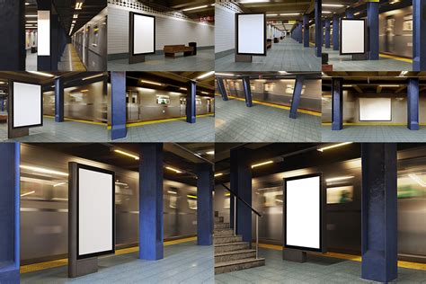 Download 3D Underground / Subway Mock-up - GK Mockups Store