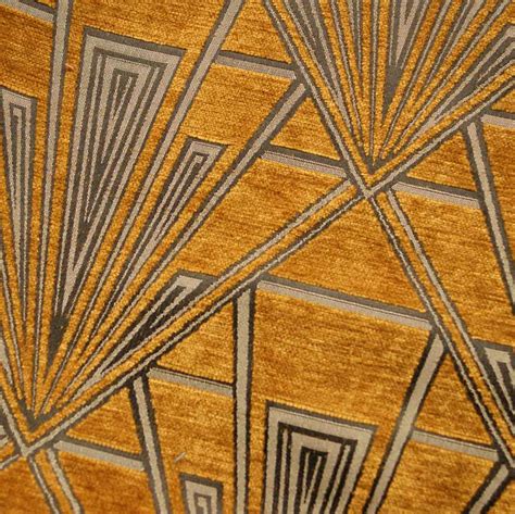 Art Deco Upholstery Fabric