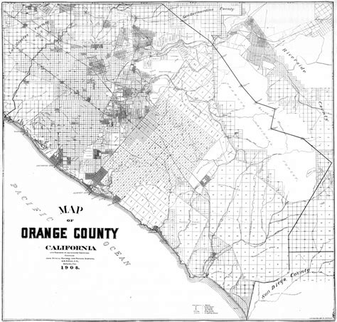 Orange County Map 1908 An Official County Map By S H Fin Flickr
