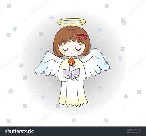 Cute Angel Stock Vector Illustration 67316728 Shutterstock