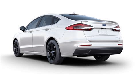 2020 Ford Fusion Se White Platinum 15l Ecoboost® I 4 Engine With Auto Start Stop Technology