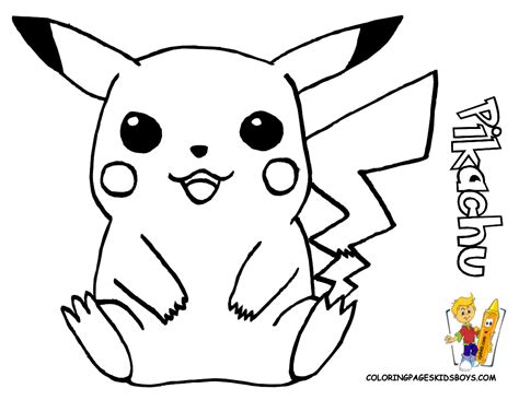 Pokemon Pikachu Coloring Page Awesome Ness Pinterest Pokemon