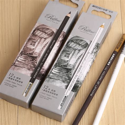 Marco Raffine 7011 Professional Drawing Sketch Pastel Pencil 12pcsset
