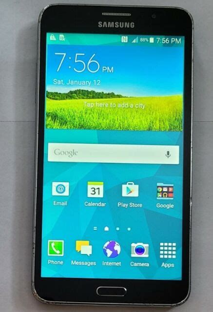 Samsung Galaxy Mega 2 Sm G750a 16gb Black Atandt Smartphone For