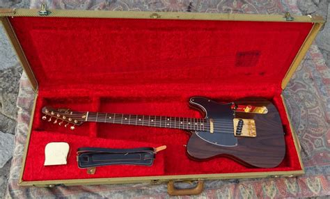 Fender Custom Shop Telecaster Rosewood 1988 Rosewood Guitar For Sale