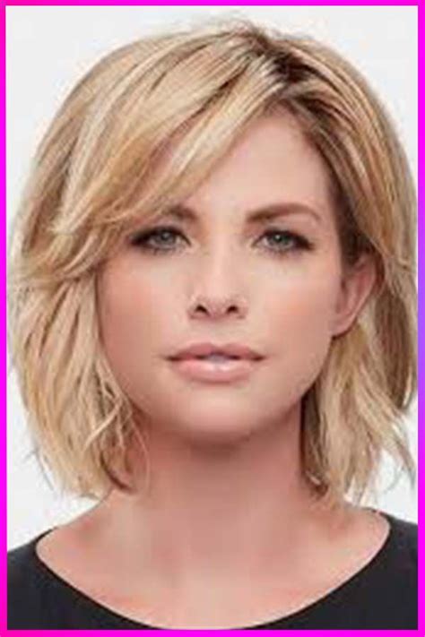 Cute Short Straight Thick Hairstyles For Round Face In 2020 Medium