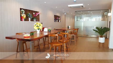 the coworking space and the meeting room