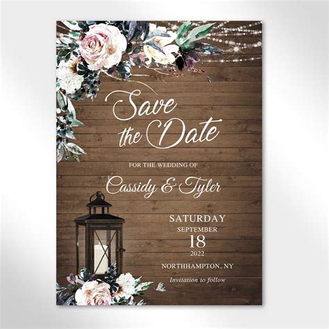 Modern Save The Date Wedding Invitation Save The Dates Invitations