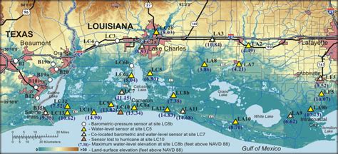 Map Of Louisiana And Texas With Cities
