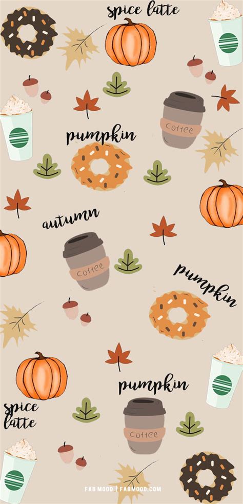 20 Cute Autumn Wallpaper Ideas Pumpkin Latte 1 Fab Mood Wedding