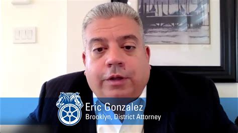 Reaching Out Eric Gonzalez Brooklyn District Attorney 10 06 2021 Youtube