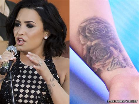 Demi Lovato Tattoos The Best Ones She Ever Got