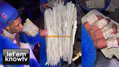 Blueface Got All The Jewelry On Partying Hard In London While Awaiting