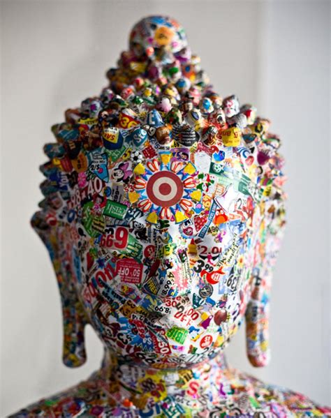What decade marked the crystallization of what we now call pop culture? buddha clad in pop culture icons by gonkar gyatso