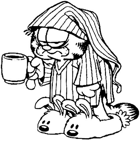 Garfield And Odie Coloring Pages Az Sketch Coloring Page