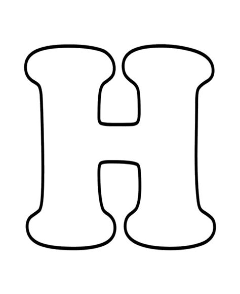 The Letter H Clipart Best