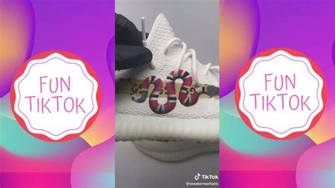 Amazing Custom Shoes On Tik Tok 😱😱 Youtube