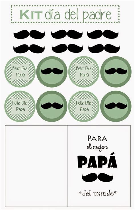 Imprimolandia Kit Imprimible Para El Día Del Padre